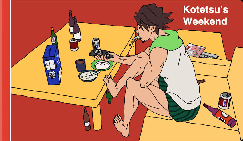 kaburagi t. kotetsu and tony the tiger (tiger & bunny and 2 more) drawn by sukreih