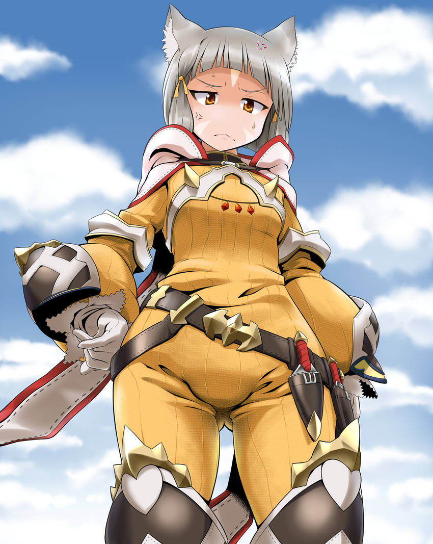 nia (xenoblade chronicles and 1 more) drawn by takura_mahiro