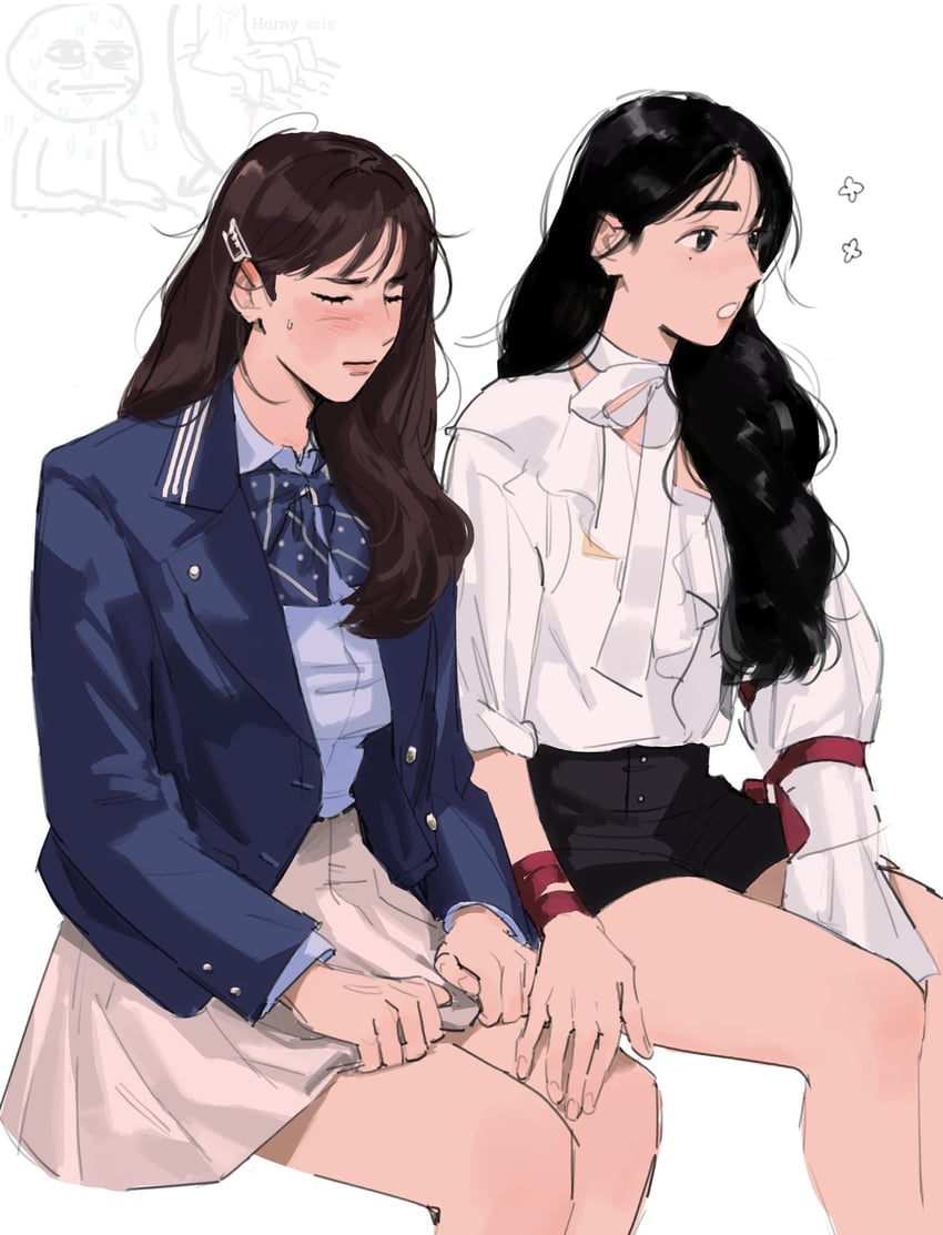 sung han-bin and zhang hao (real life and 1 more) drawn by haotmeal