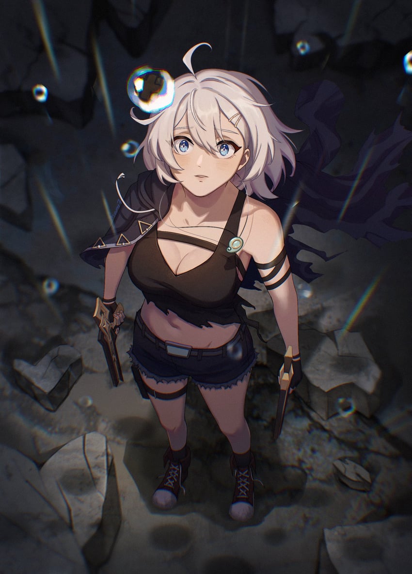 kiana kaslana (honkai and 1 more) drawn by tsuume
