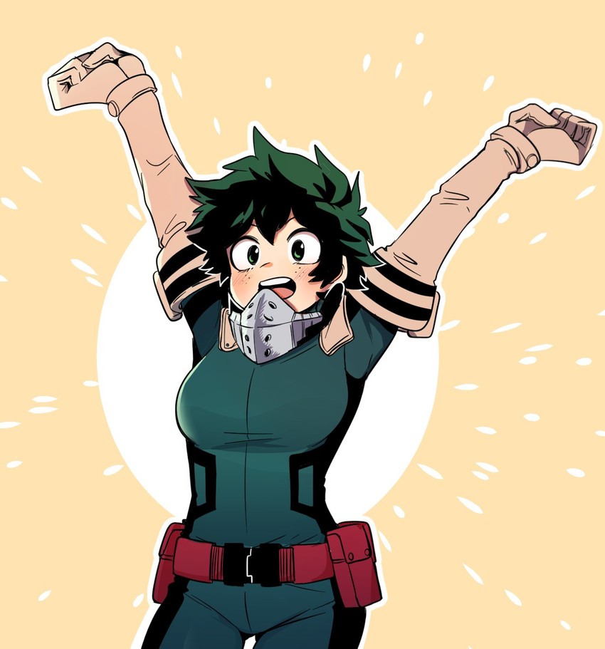 midoriya izuku (boku no hero academia) drawn by bin_(tnqls5999)