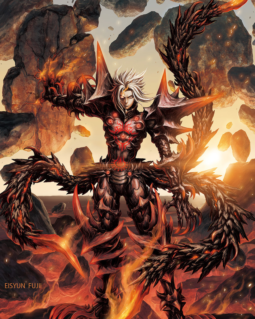 haseo (.hack// and 1 more) drawn by fujii_eishun