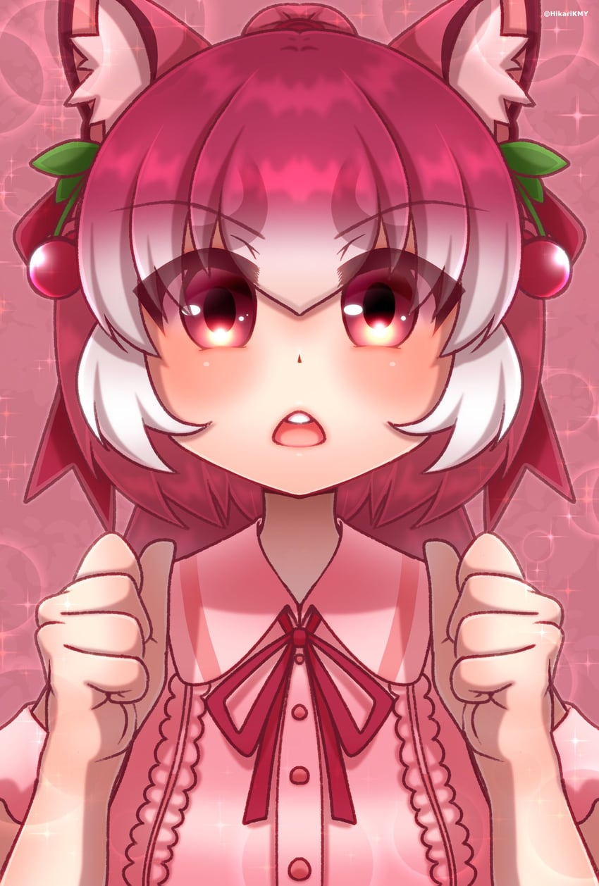 island fox (kemono friends and 1 more) drawn by hikarikmy