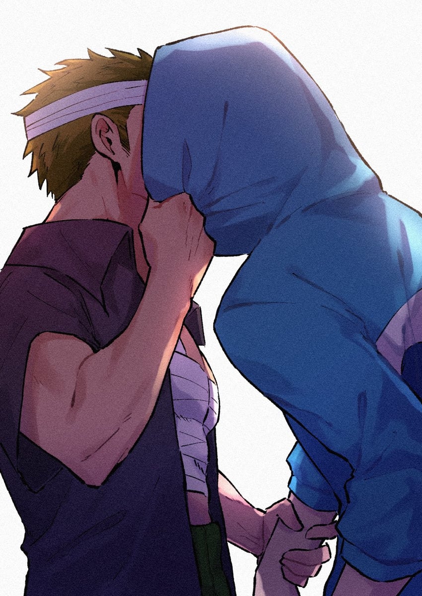 roronoa zoro and sanji (one piece) drawn by sorase_(srsrs_000)