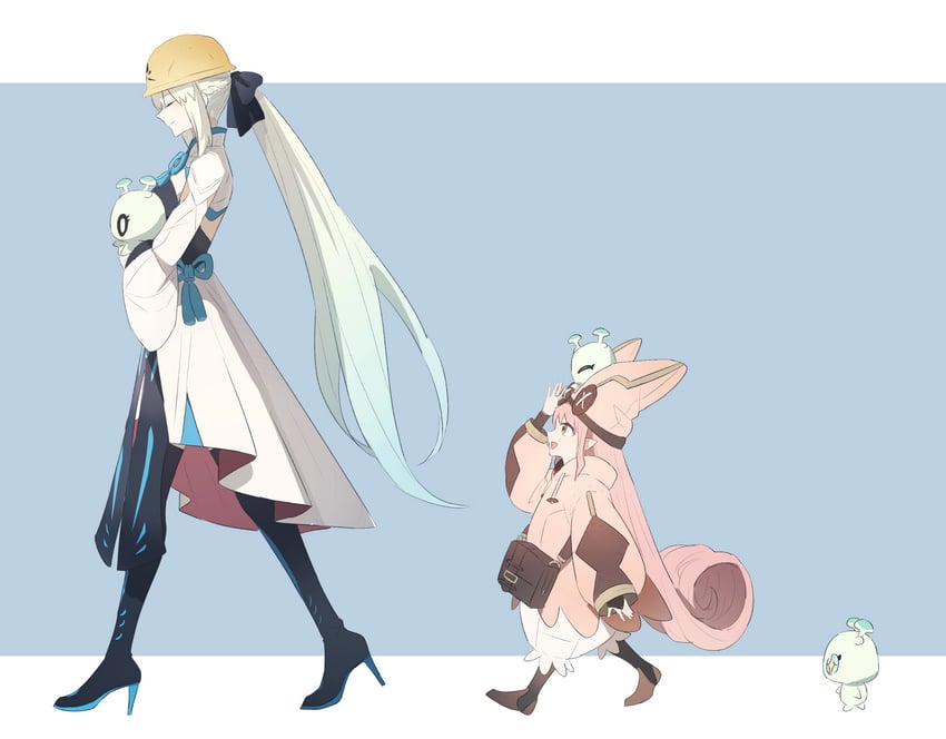 morgan le fay, habetrot, and con (fate and 1 more) drawn by ninjin_(ne_f_g_o)