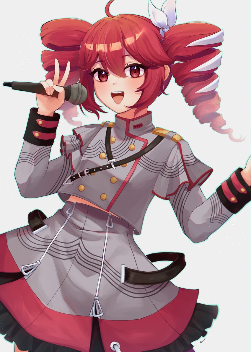 kasane teto (utau and 1 more) drawn by chia_cihain