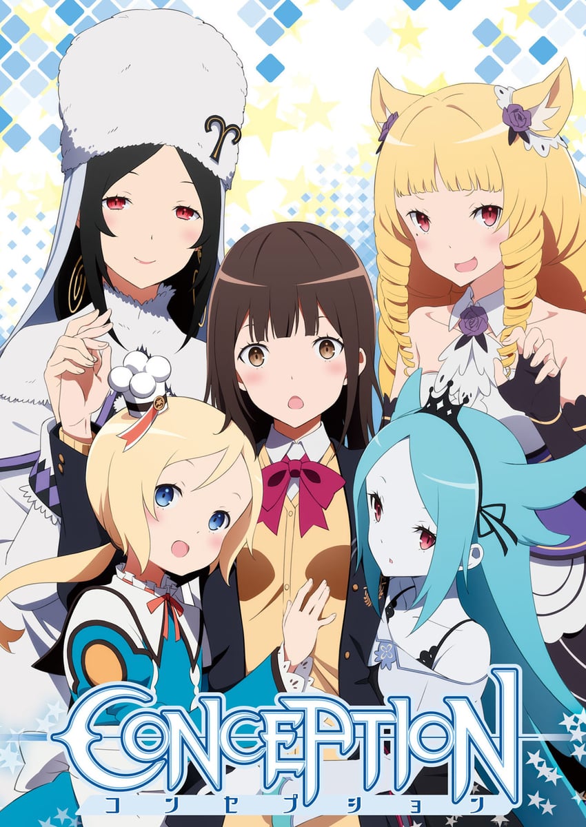 yuzuha, konatsuki mahiru, femiruna, collette, and arie (conception: ore no kodomo wo undekure!) drawn by ootsuka_shin'ichirou