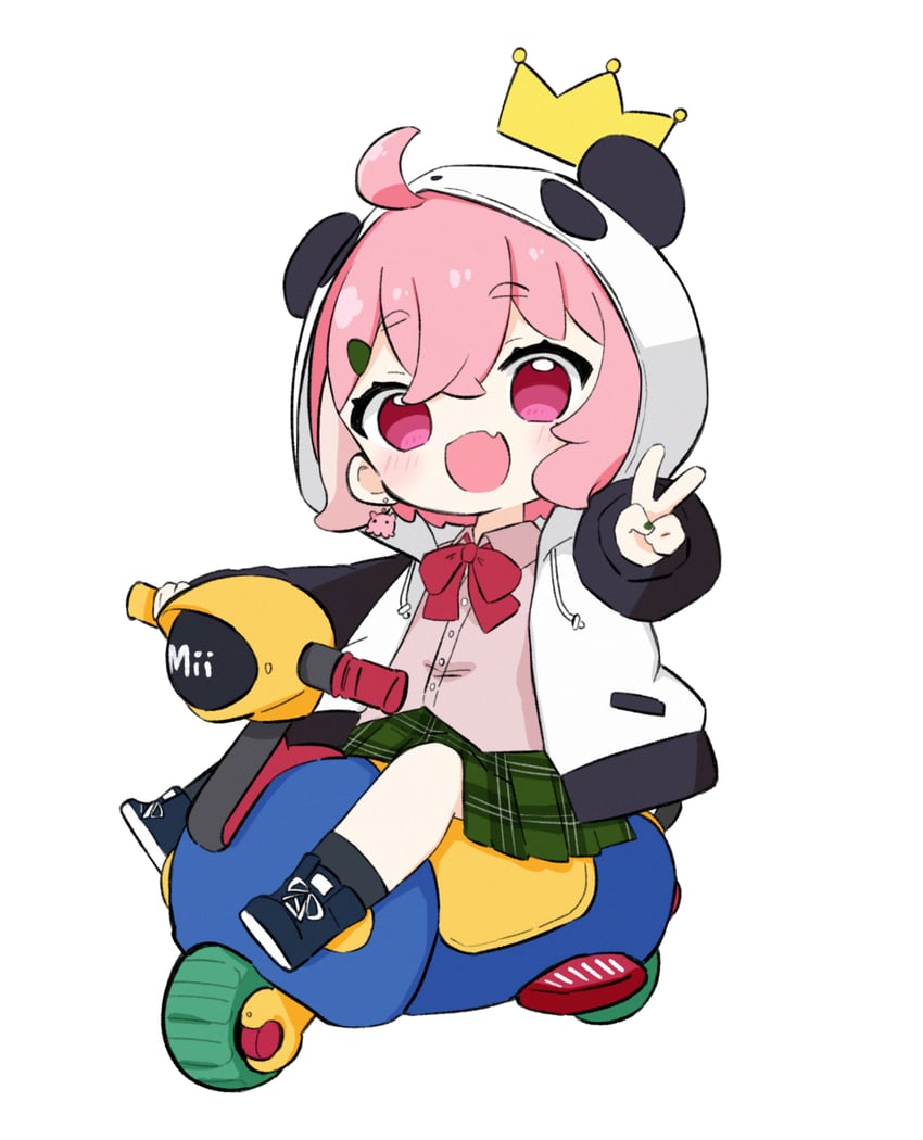 sasaki saku (nijisanji and 3 more) drawn by nozo_(hitomiz)