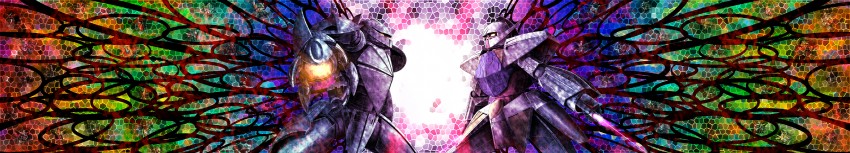 turn a gundam and turn x (gundam and 1 more) drawn by tro_(trombe)