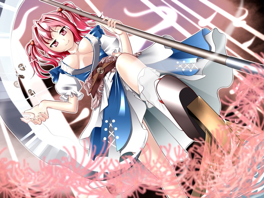 onozuka komachi (touhou) drawn by shiina_excel