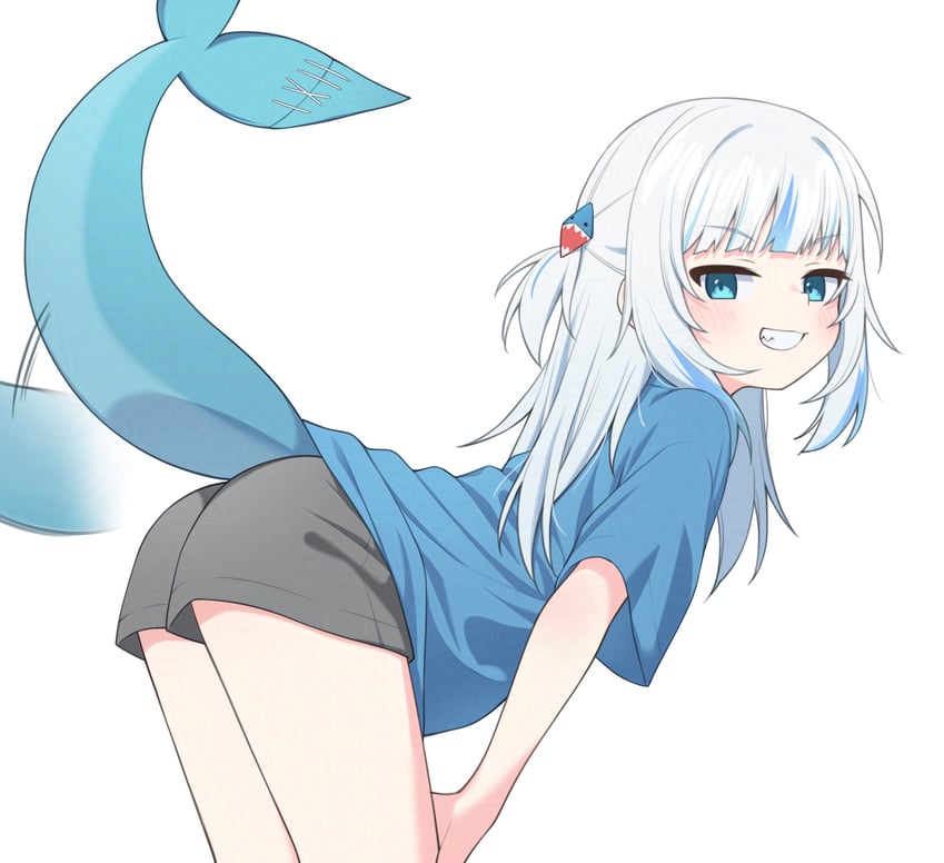 gawr gura (hololive and 1 more) drawn by ugaaaa1