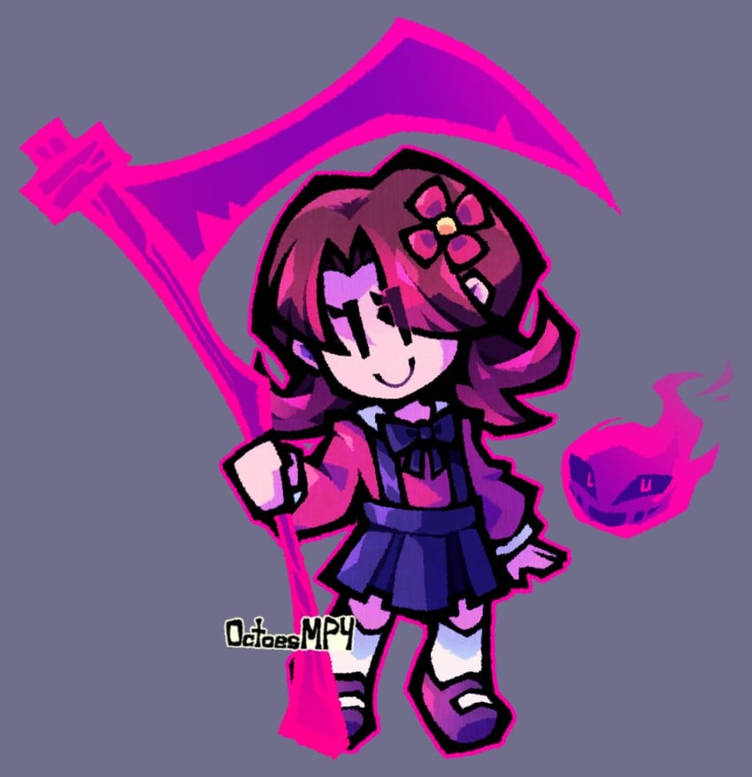 bete noire and akumu (undertale and 1 more) drawn by octoes_mp4