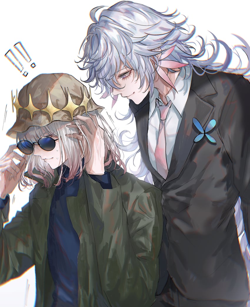 oberon and merlin (fate and 1 more) drawn by asano_(kazusasn)