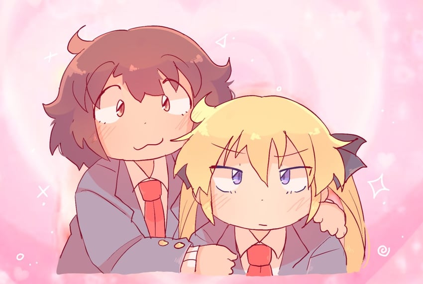 sonya and oribe yasuna (kill me baby) drawn by poppos