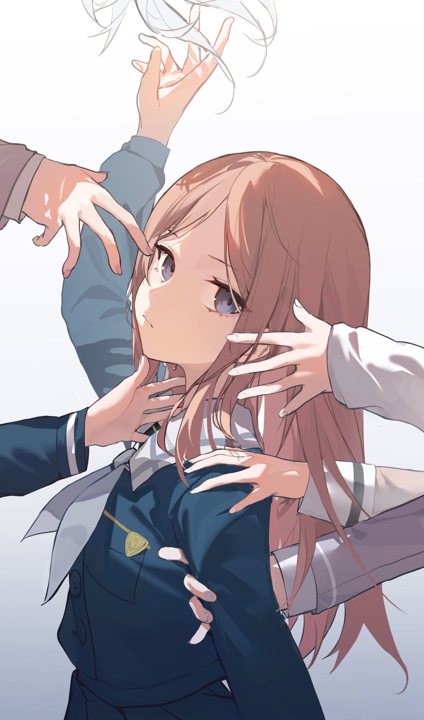 chihaya anon, nagasaki soyo, shiina taki, takamatsu tomori, and kaname raana (bang dream! and 1 more) drawn by shenqi_de_(9)