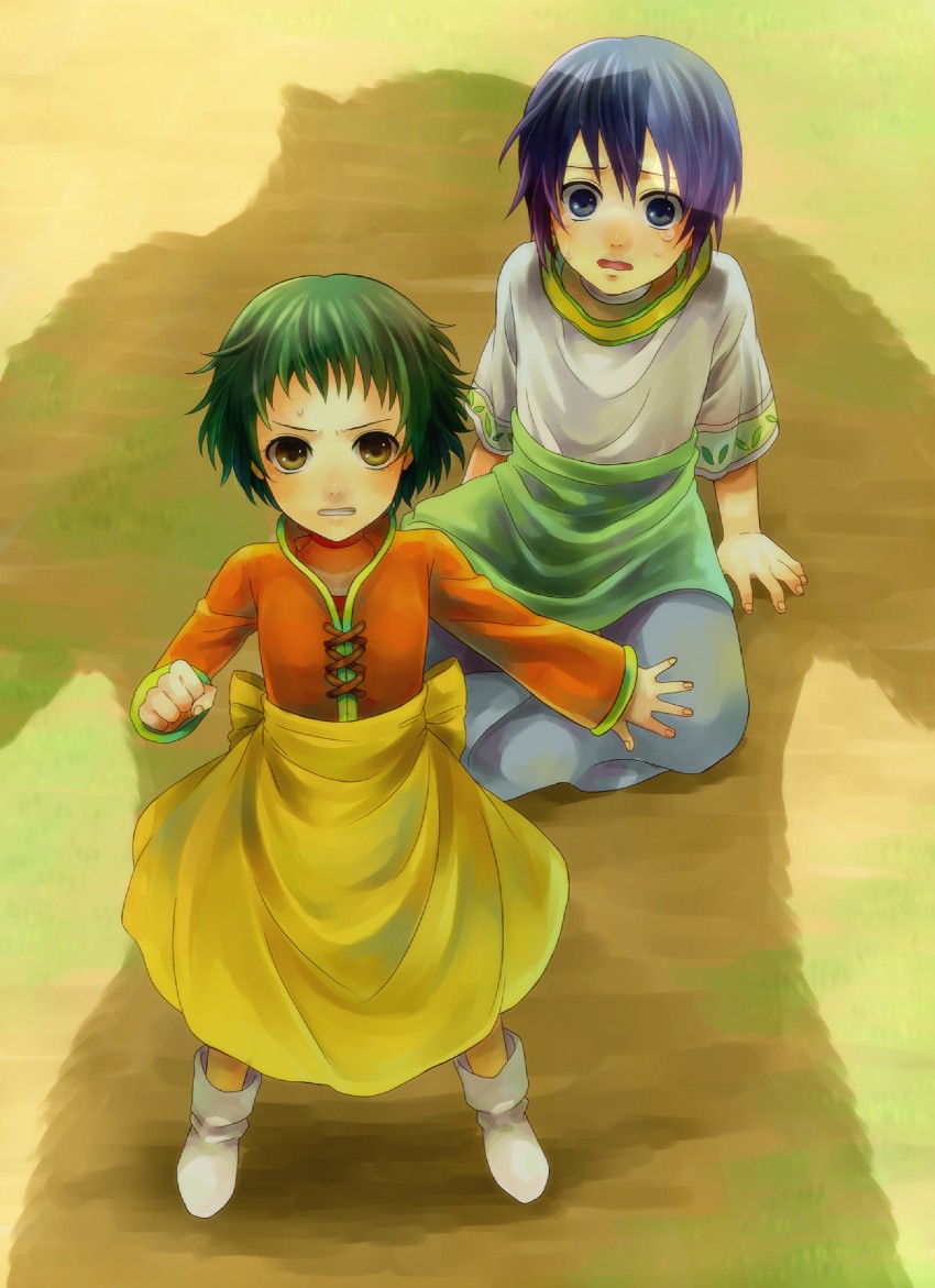 farah oersted and keele zeibel (tales of and 1 more) drawn by akke