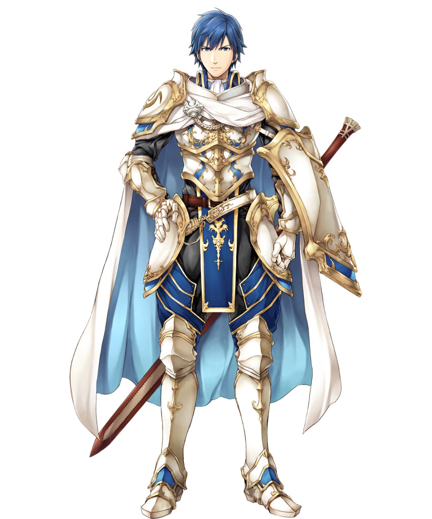 chrom (fire emblem and 2 more) drawn by yamada_koutarou