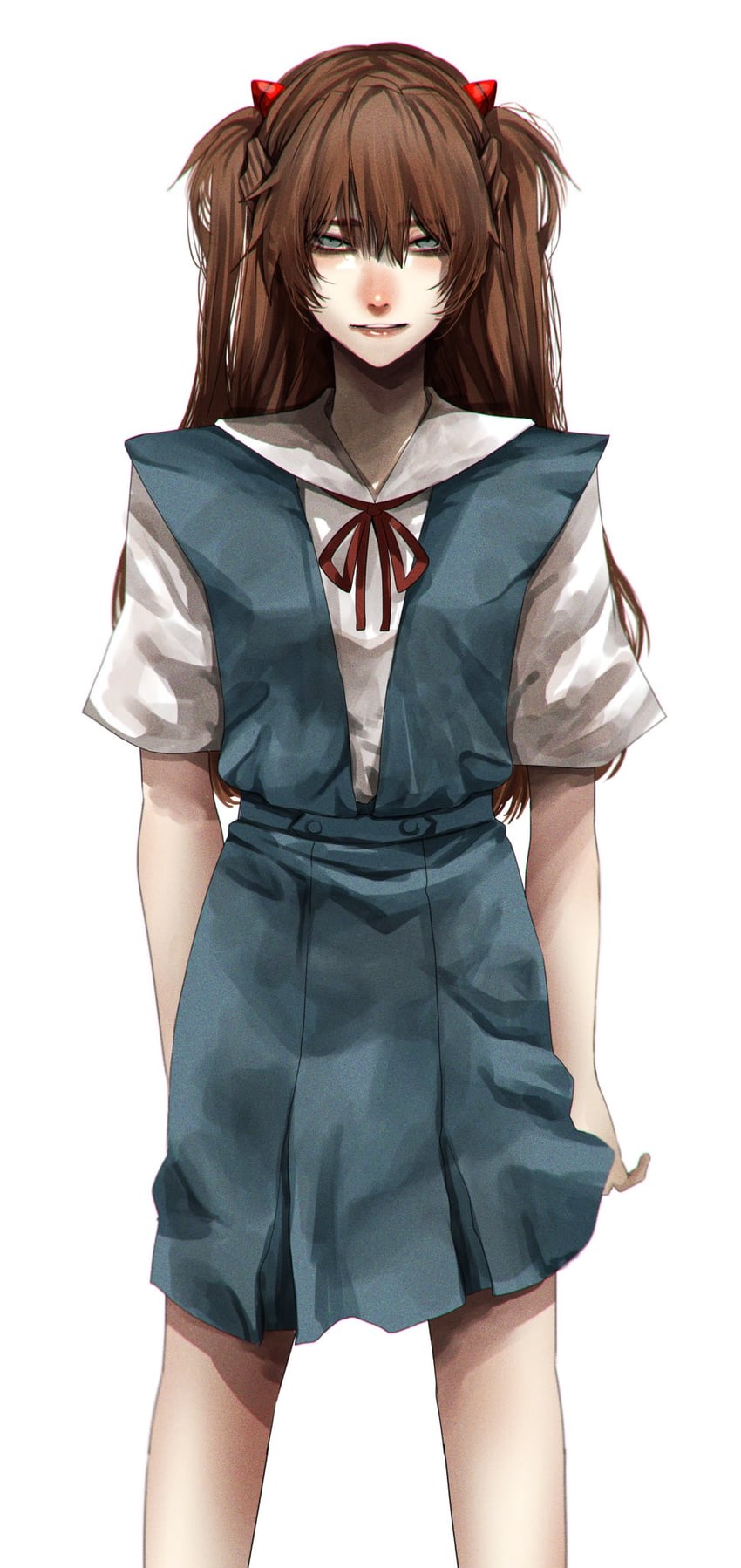 souryuu asuka langley (neon genesis evangelion) drawn by gunjyou_(gunjyou_00)