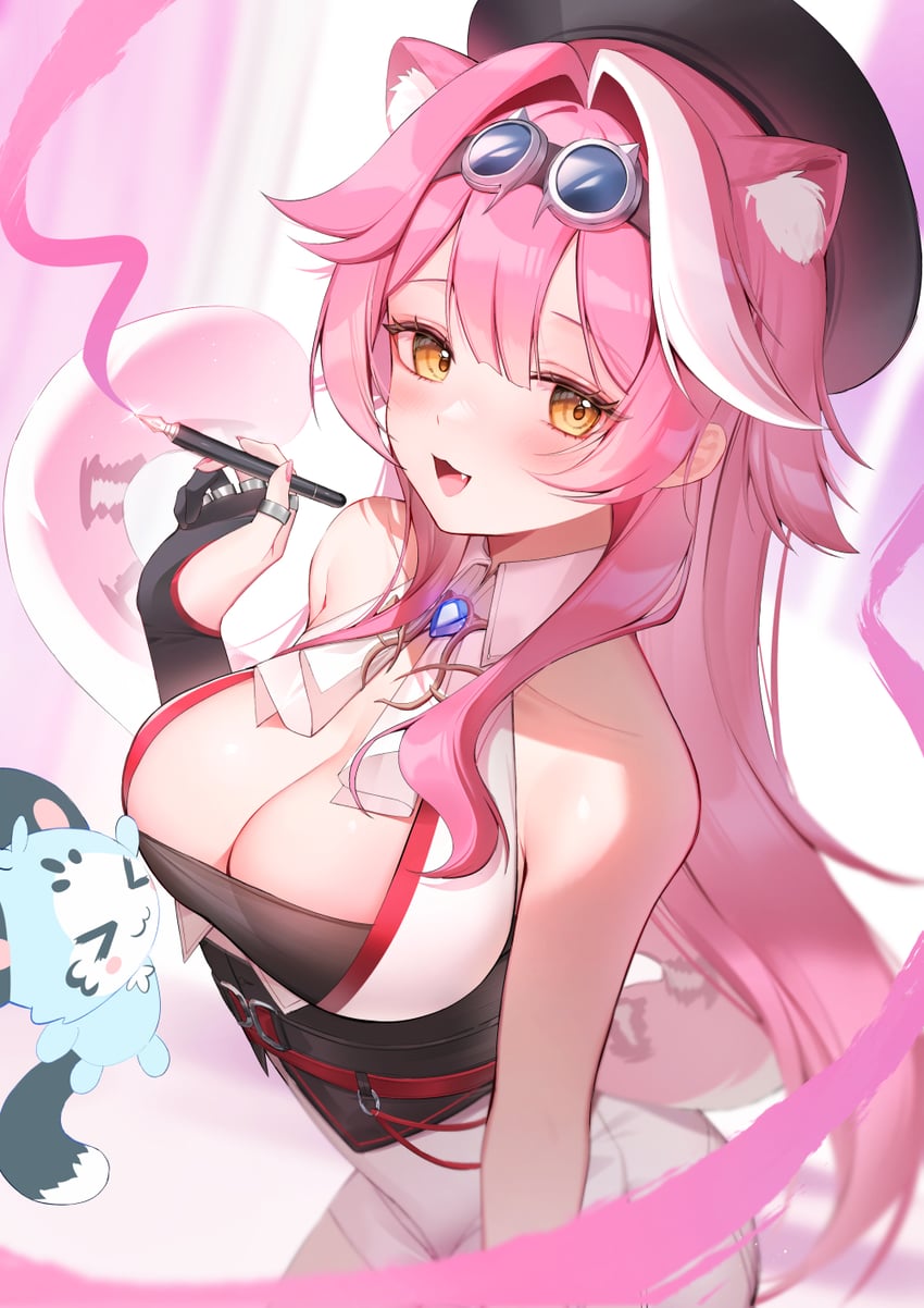 raora panthera and chattino (hololive and 1 more) drawn by dayuh