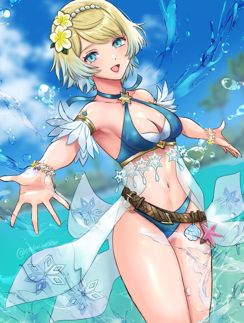 fjorm (fire emblem and 1 more) drawn by snow20200