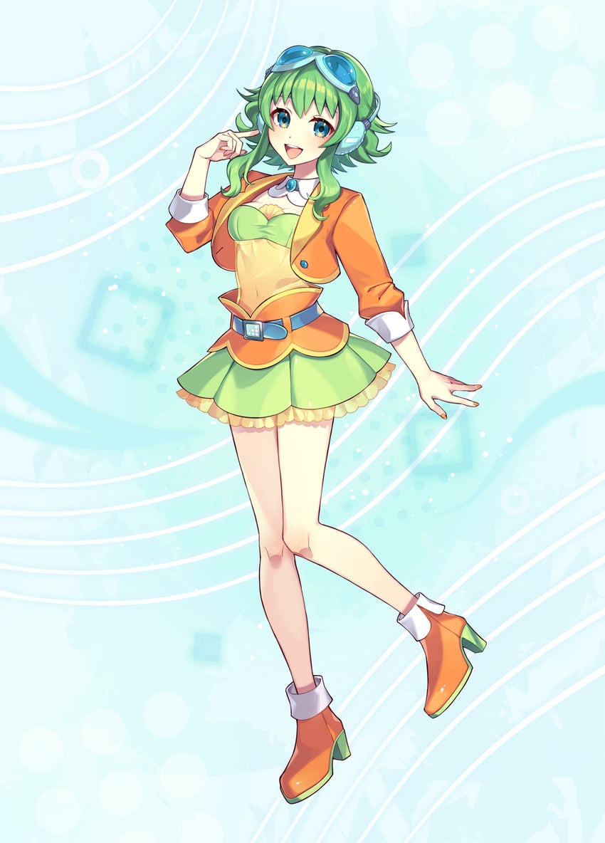 gumi (vocaloid and 1 more) drawn by nou_(nounknown)