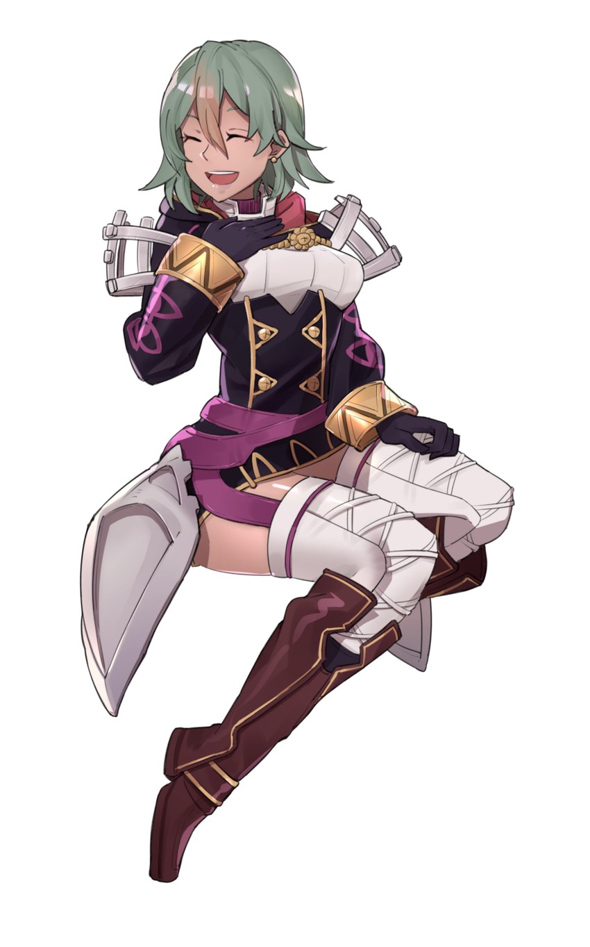female morgan and laegjarn (fire emblem and 2 more) drawn by ebinku