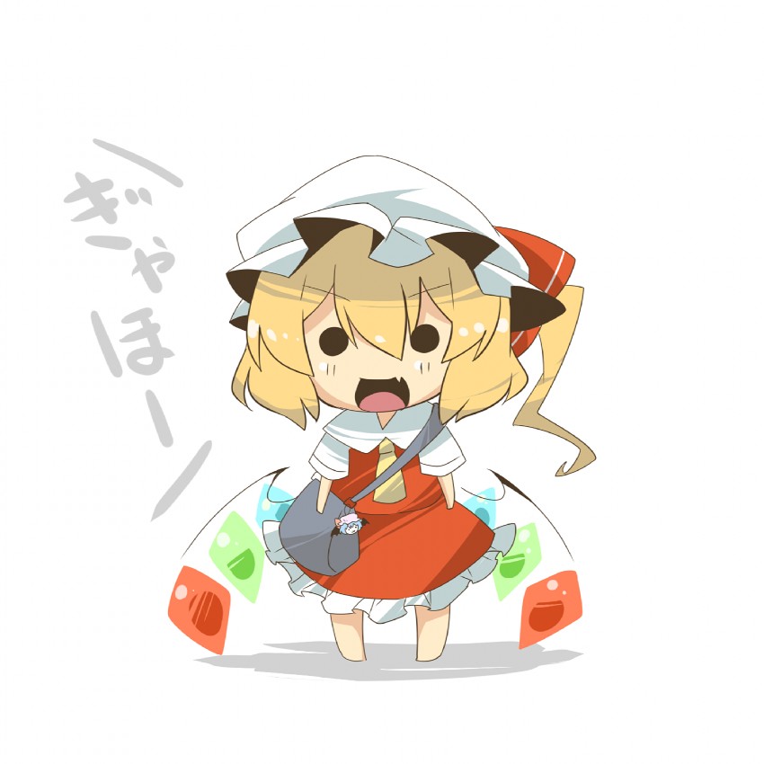 remilia scarlet and flandre scarlet (touhou) drawn by eiri_(eirri)