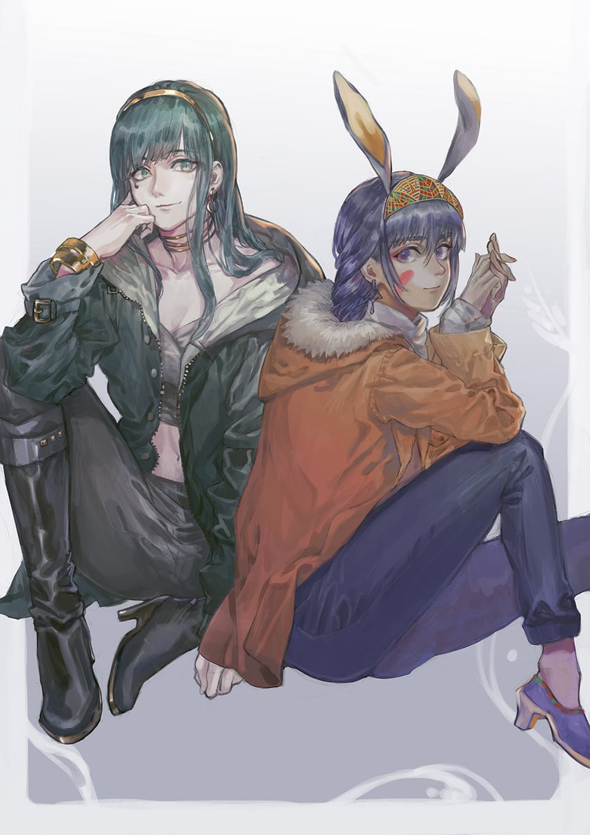 nitocris and cleopatra (fate and 1 more) drawn by lsunl