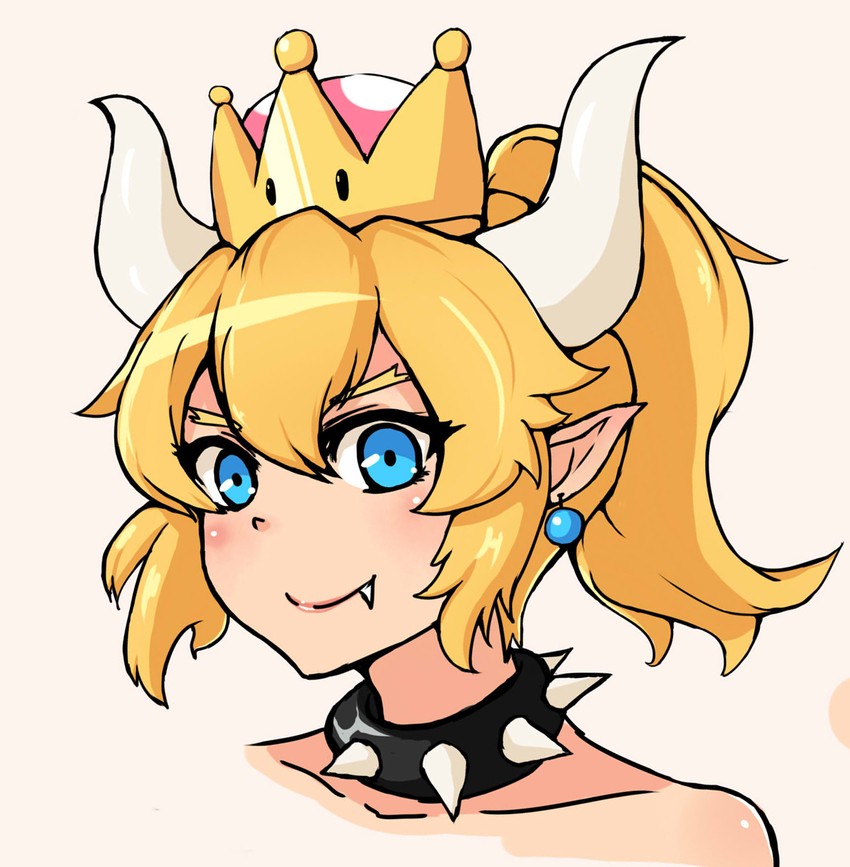 bowsette (mario and 1 more) drawn by night_(a52a52520)