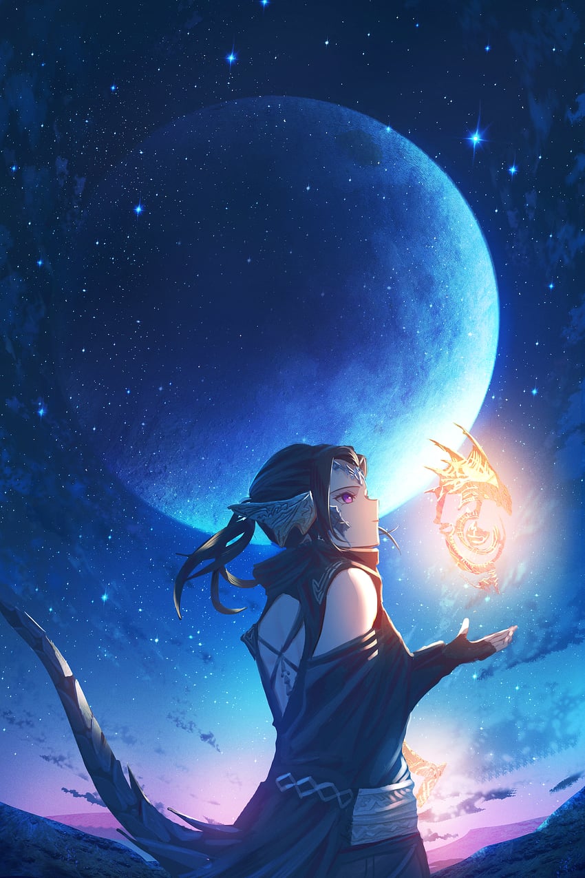 warrior of light (original and 2 more) drawn by kenzo_093