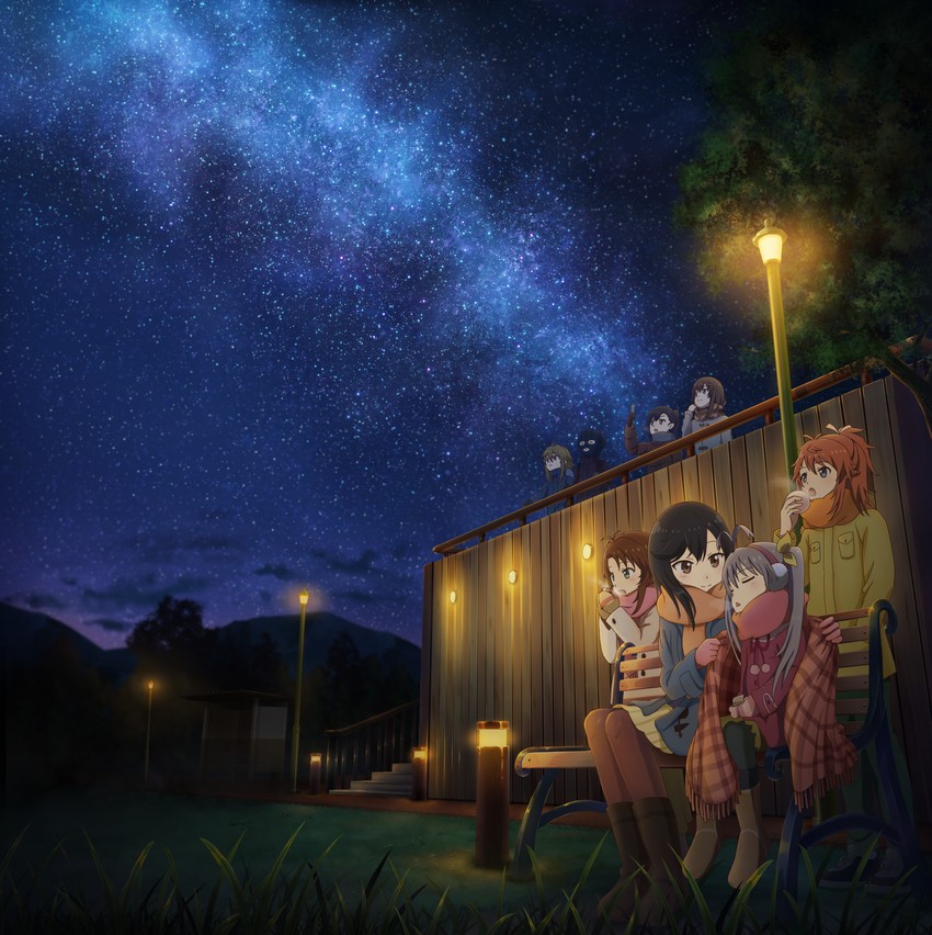 ichijou hotaru, miyauchi renge, koshigaya komari, koshigaya natsumi, miyauchi hikage, and 3 more (non non biyori) drawn by kamaboko_(user_fhkg8474)