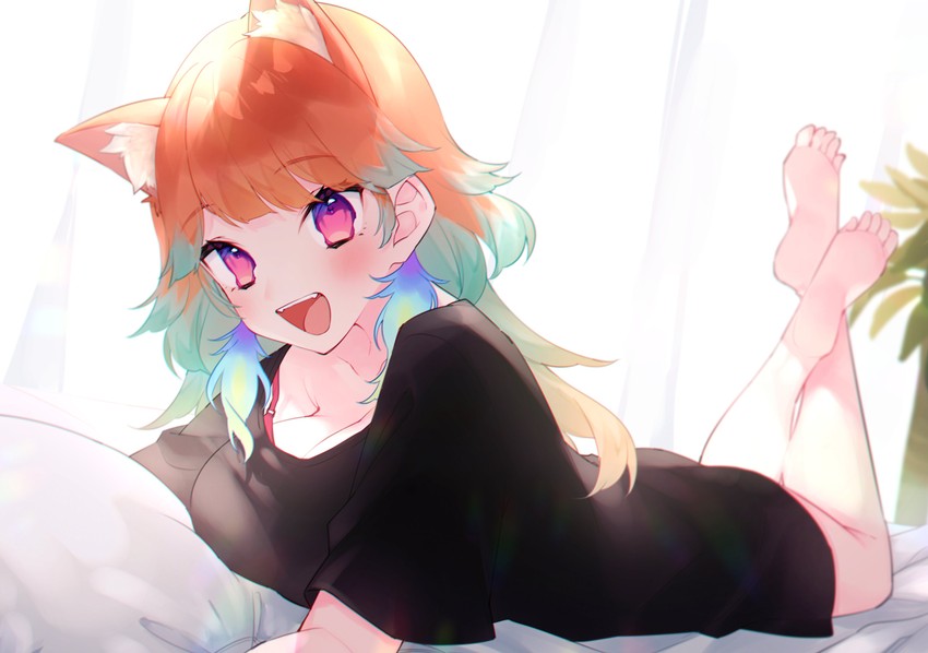 takanashi kiara (hololive and 1 more) drawn by chiyomaru_(yumichiyo0606)