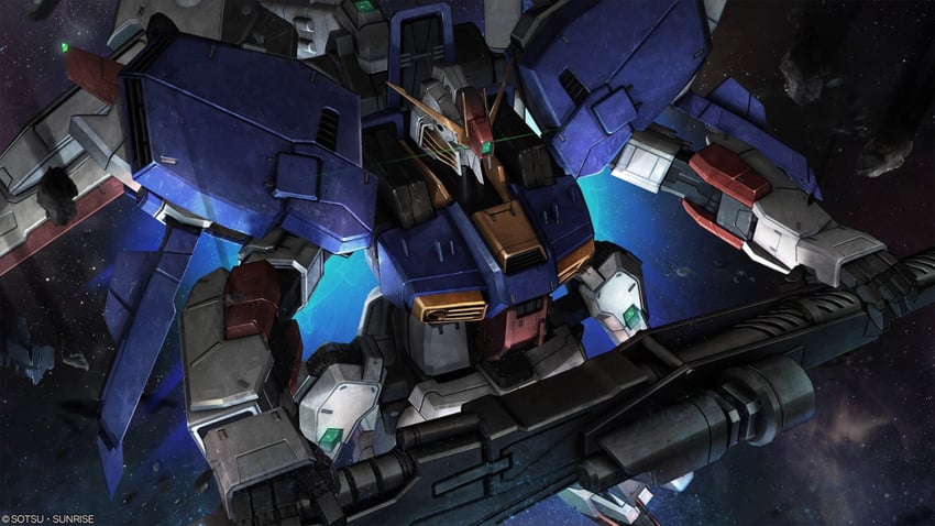 ex-s gundam (gundam and 3 more) drawn by tenjin_hidetaka