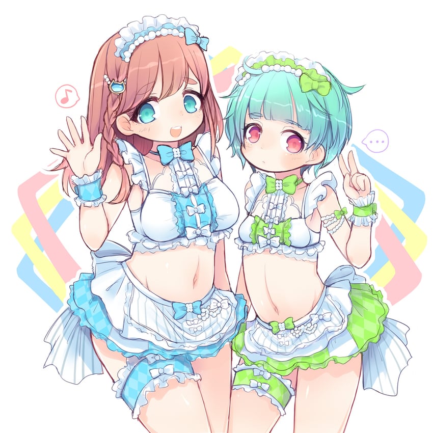 omega auru and hibino matsuri (pretty series and 1 more) drawn by crab_man