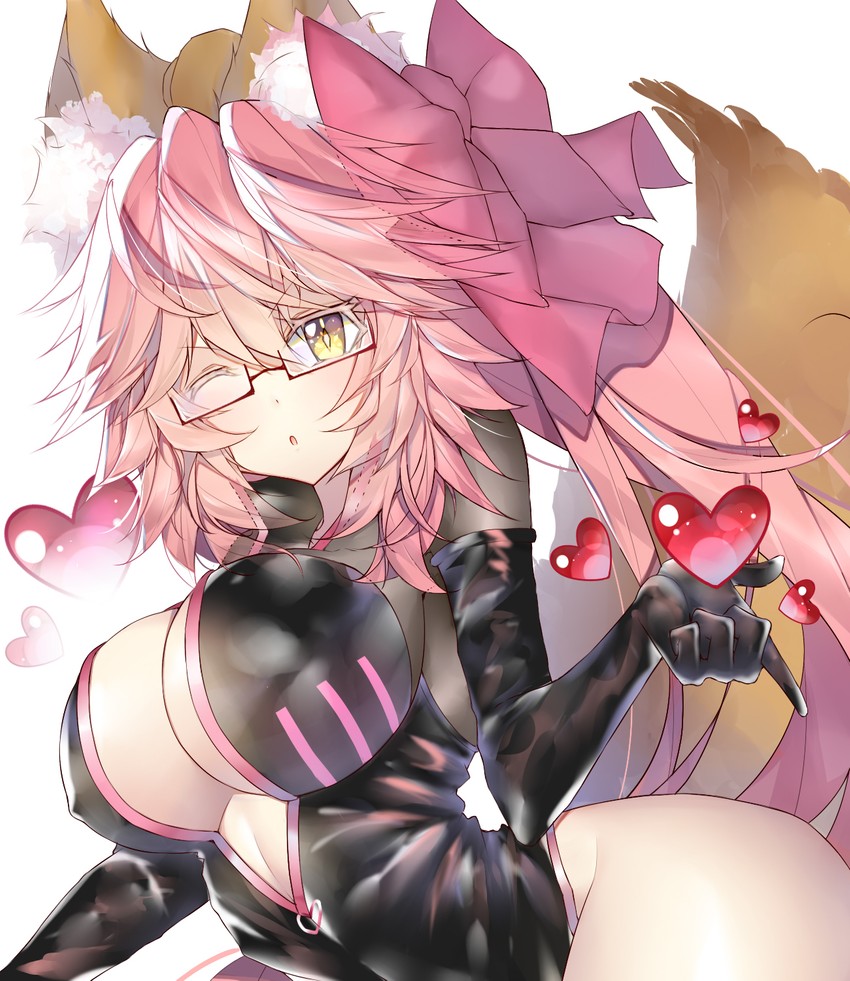 tamamo and koyanskaya (fate and 1 more) drawn by qupitta