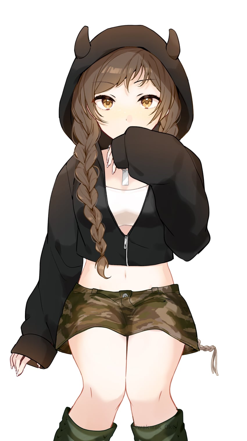 kitazawa shiho (idolmaster and 2 more) drawn by wkm_ko6