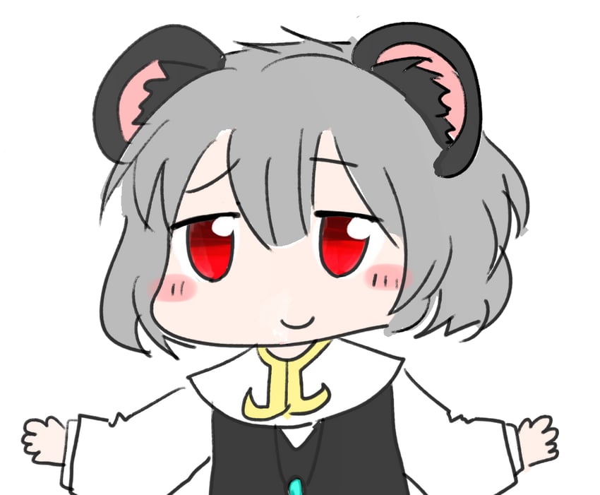 nazrin and nyon (touhou and 1 more) drawn by nicoseiga116203761