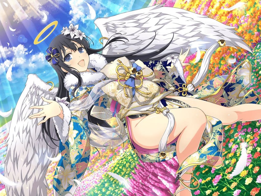 ryouki (senran kagura and 2 more) drawn by yaegashi_nan
