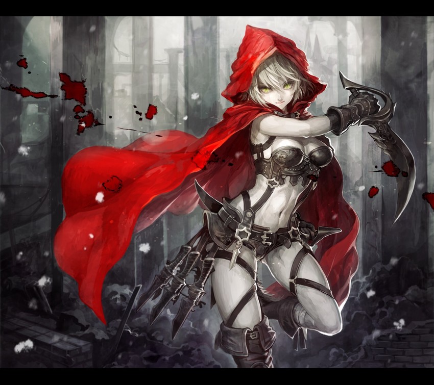 little red riding hood (original and 1 more) drawn by senano-yu