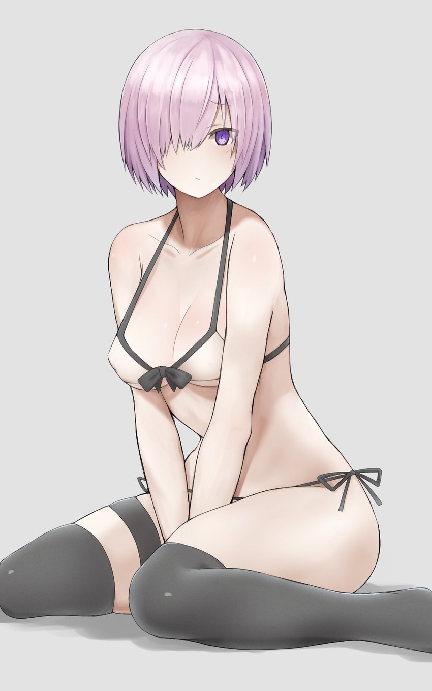 mash kyrielight (fate and 1 more) drawn by be9459