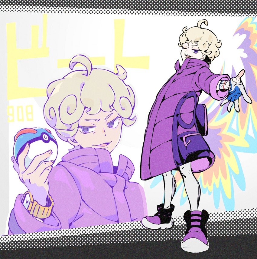 bede (pokemon and 1 more) drawn by gonta_(yu37av)