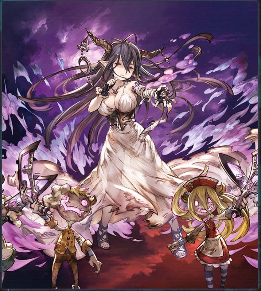 danua, gretel, and hansel (granblue fantasy and 1 more) drawn by minaba_hideo