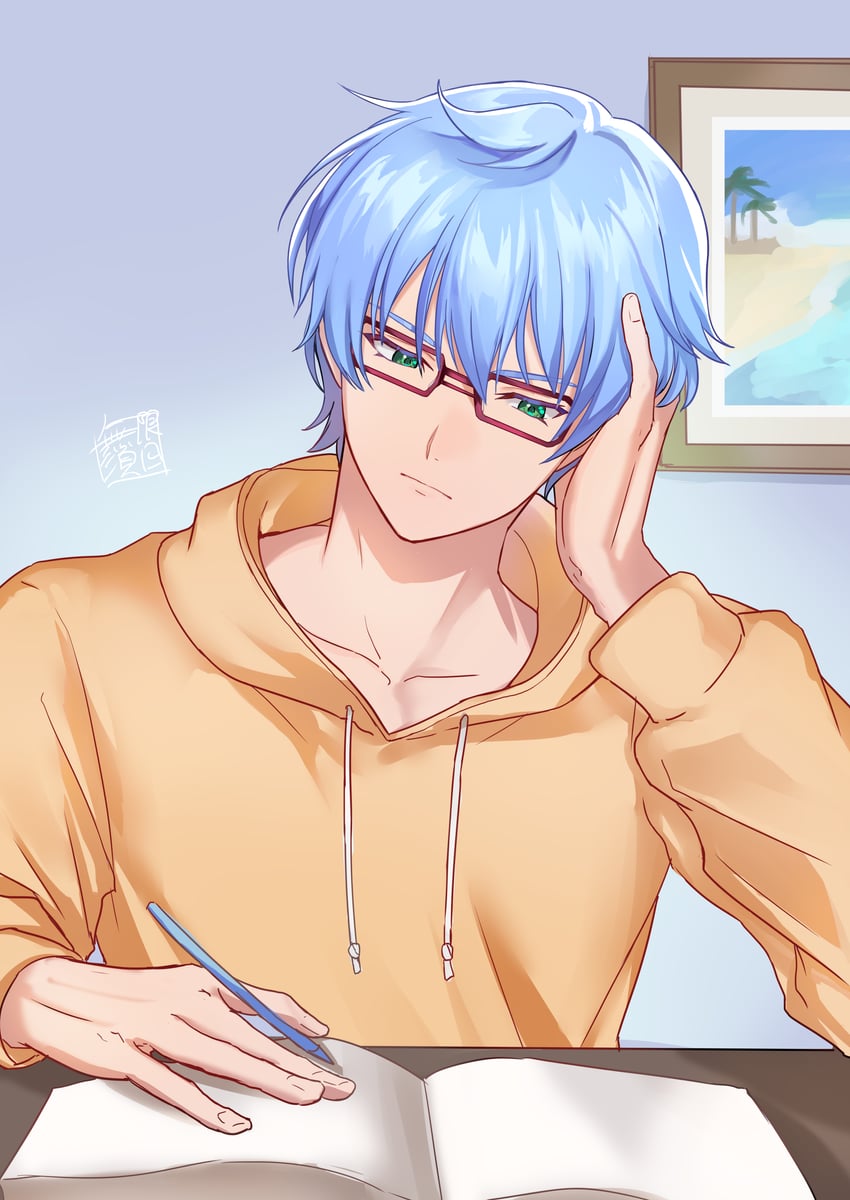 himuro inori (tokimeki memorial and 2 more) drawn by mugen_no_sudadokei