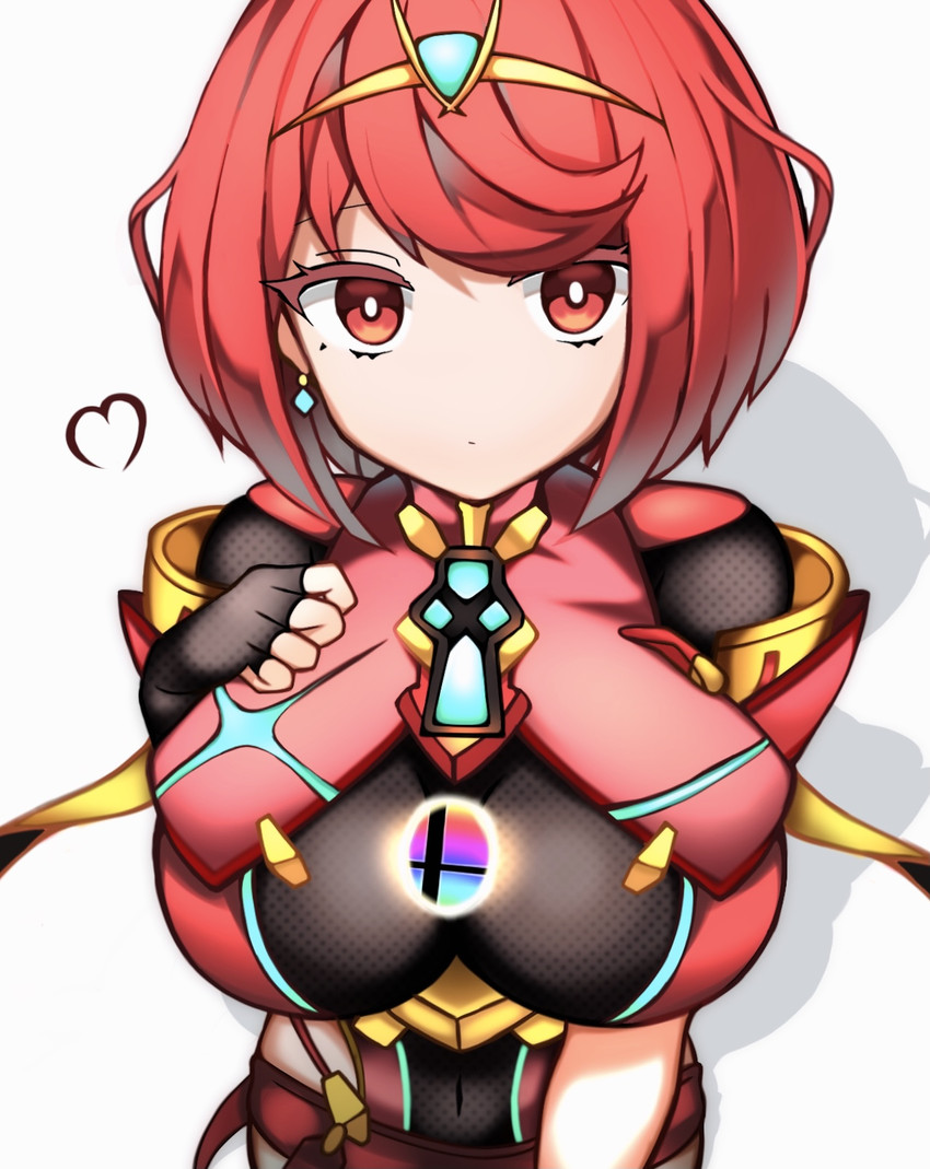 pyra (xenoblade chronicles and 2 more) drawn by rokuko_(locoto0)
