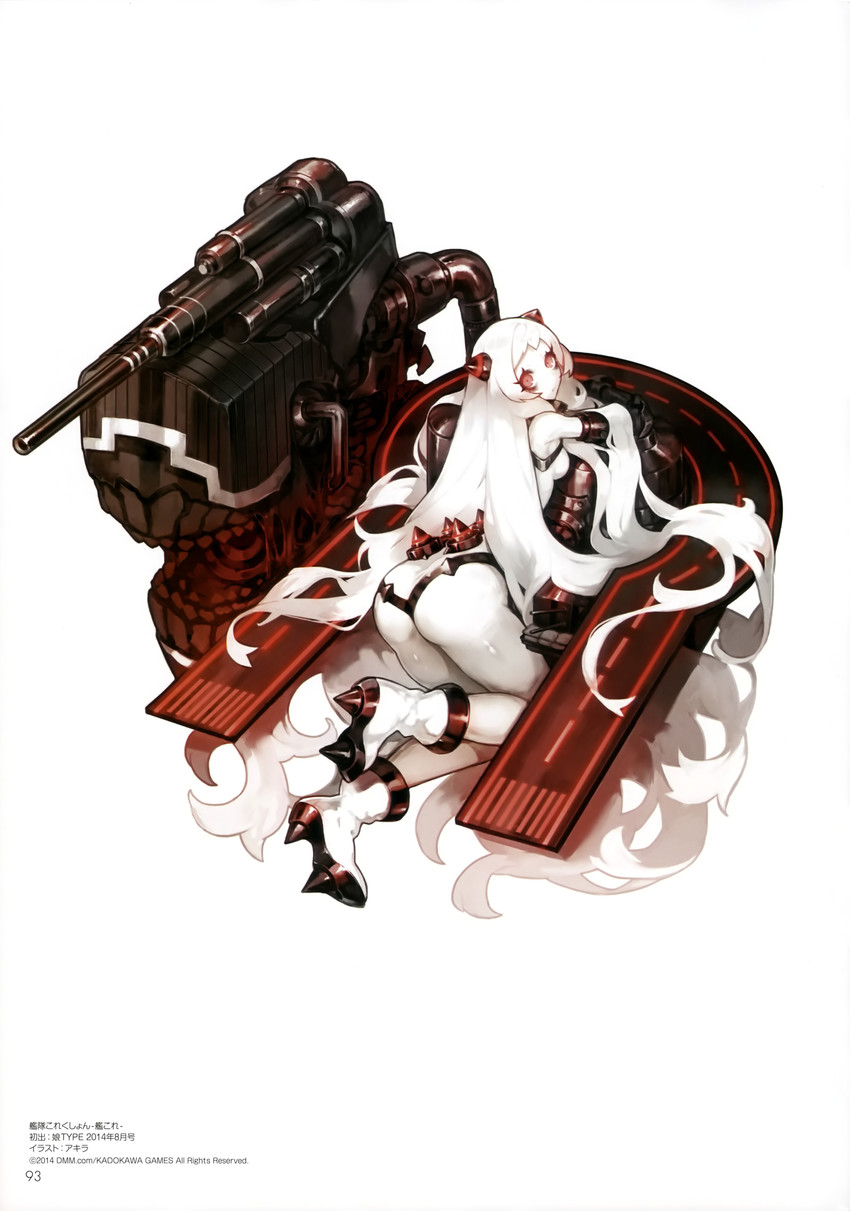 airfield princess (kantai collection and 1 more) drawn by akira_(kadokawa)