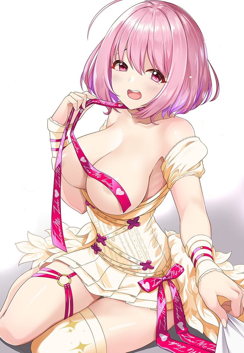yumemi riamu (idolmaster and 2 more) drawn by mk_(mod0)