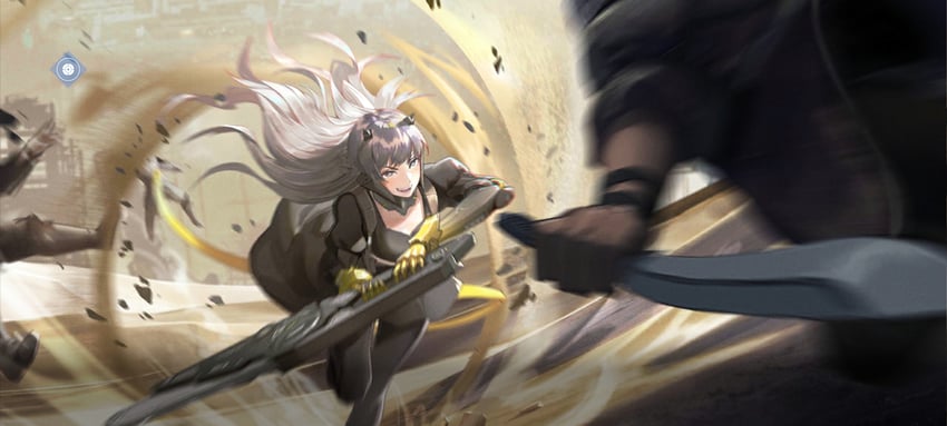 nanami, watanabe, and nanami: storm (punishing: gray raven) drawn by trackerop