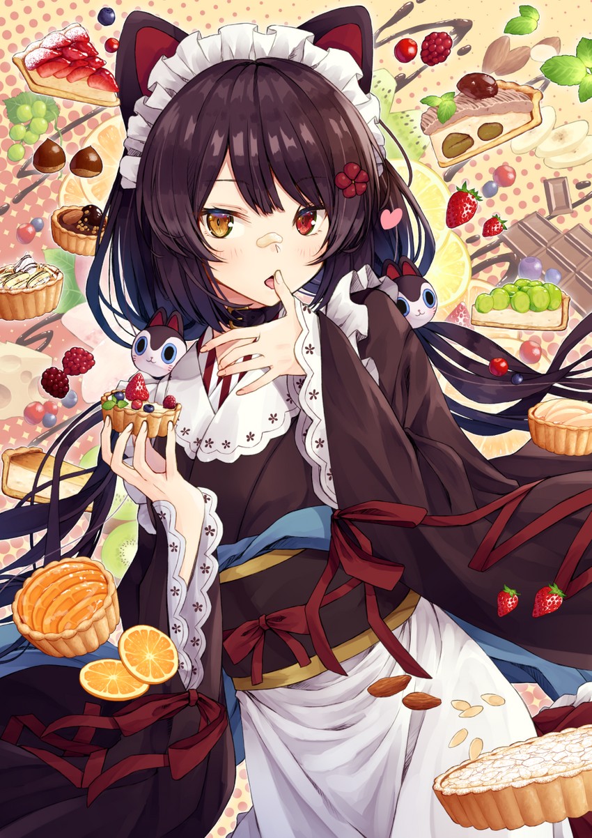 inui toko (nijisanji) drawn by flask_(pandora)