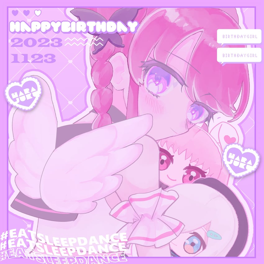 sakurano mimito, inubousaki shian, and minakami hina (denonbu and 1 more) drawn by pikaeru