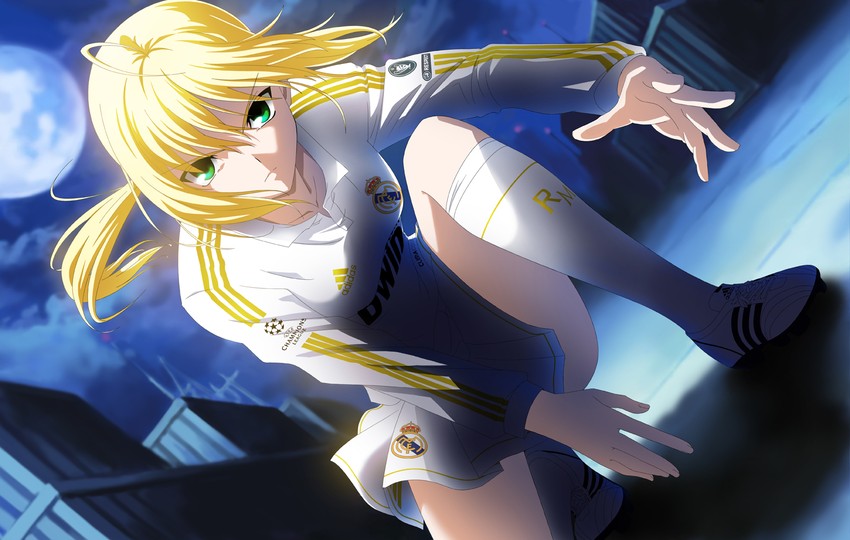 artoria pendragon and saber (fate and 2 more) drawn by kurosaki_samurai